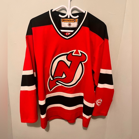 New Jersey Devils - Men’s Small - Vintage Koho Jersey - 2002/2004 - Red & White - Picture 1 of 12